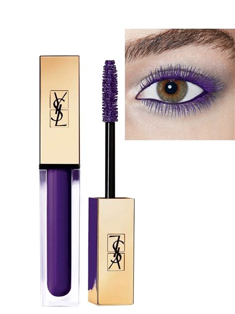 YSL violet mascara